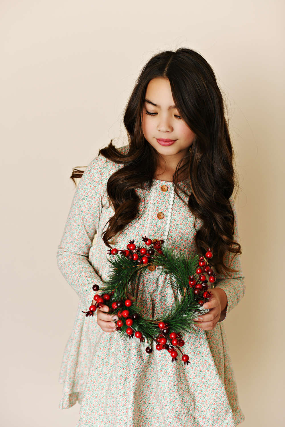 Swoon Baby Clothing Holiday Ditsy Petal Dress