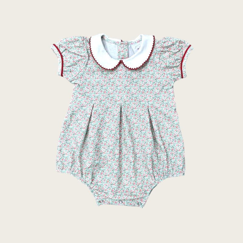 Swoon Baby Clothing Holiday Ditsy Proper Pleat Bubble