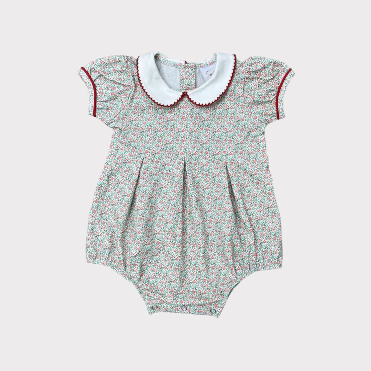 Swoon Baby Clothing Holiday Ditsy Proper Pleat Bubble