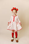 Swoon Baby Clothing Ribon Bow Embroidery Pocket Dress