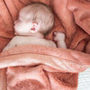 Saranoni Lush Mini Blanket | Clay