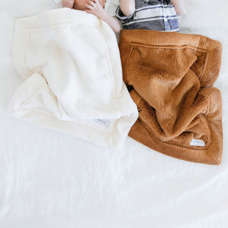 Saranoni Lush Mini Blanket | Natural