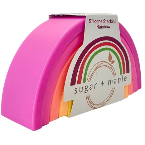 Sugar + Maple Rainbow Stacker (6 pc) | Neon