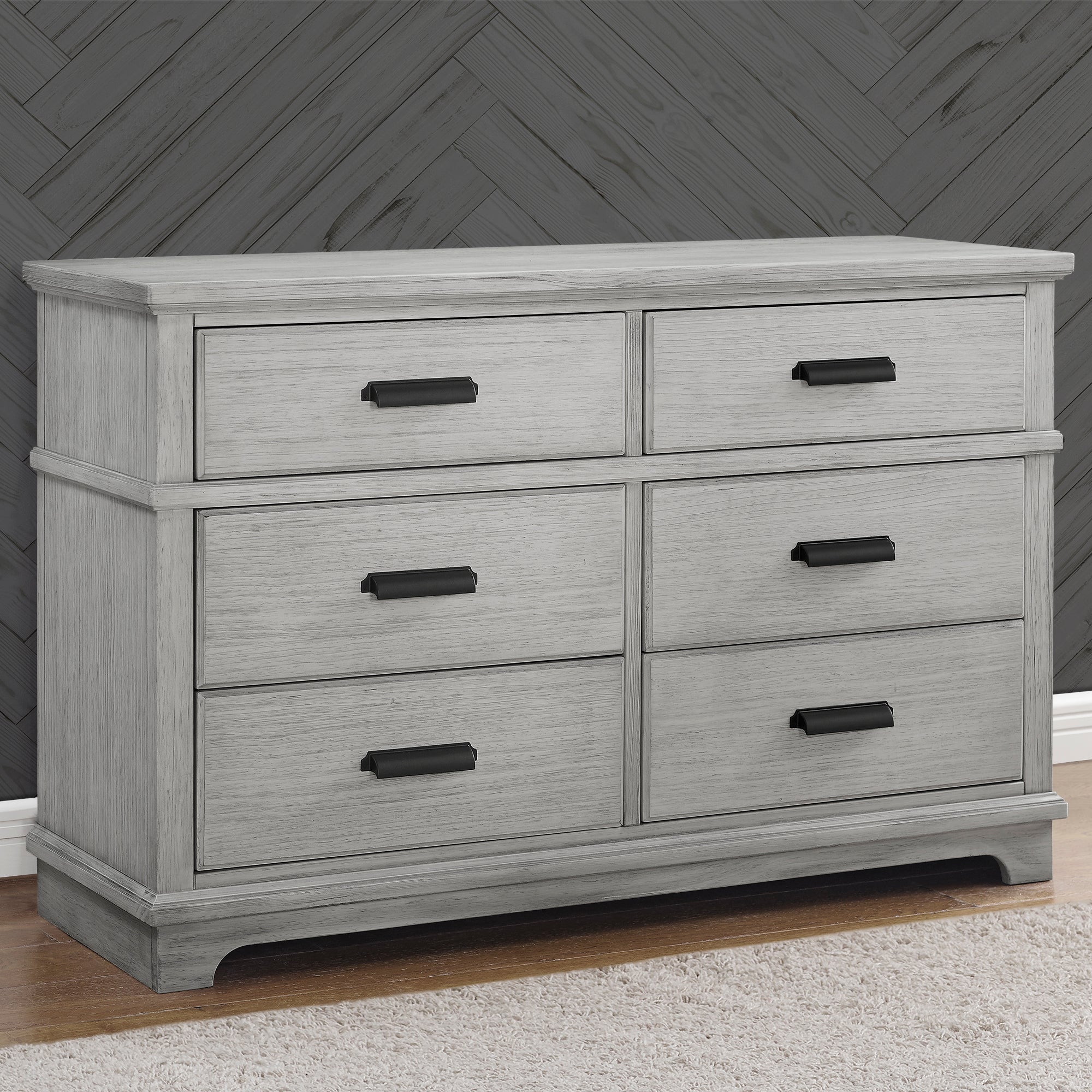 Simmons Asher Drawer Dresser Simmons Kids Asher 6-Drawer Dresser