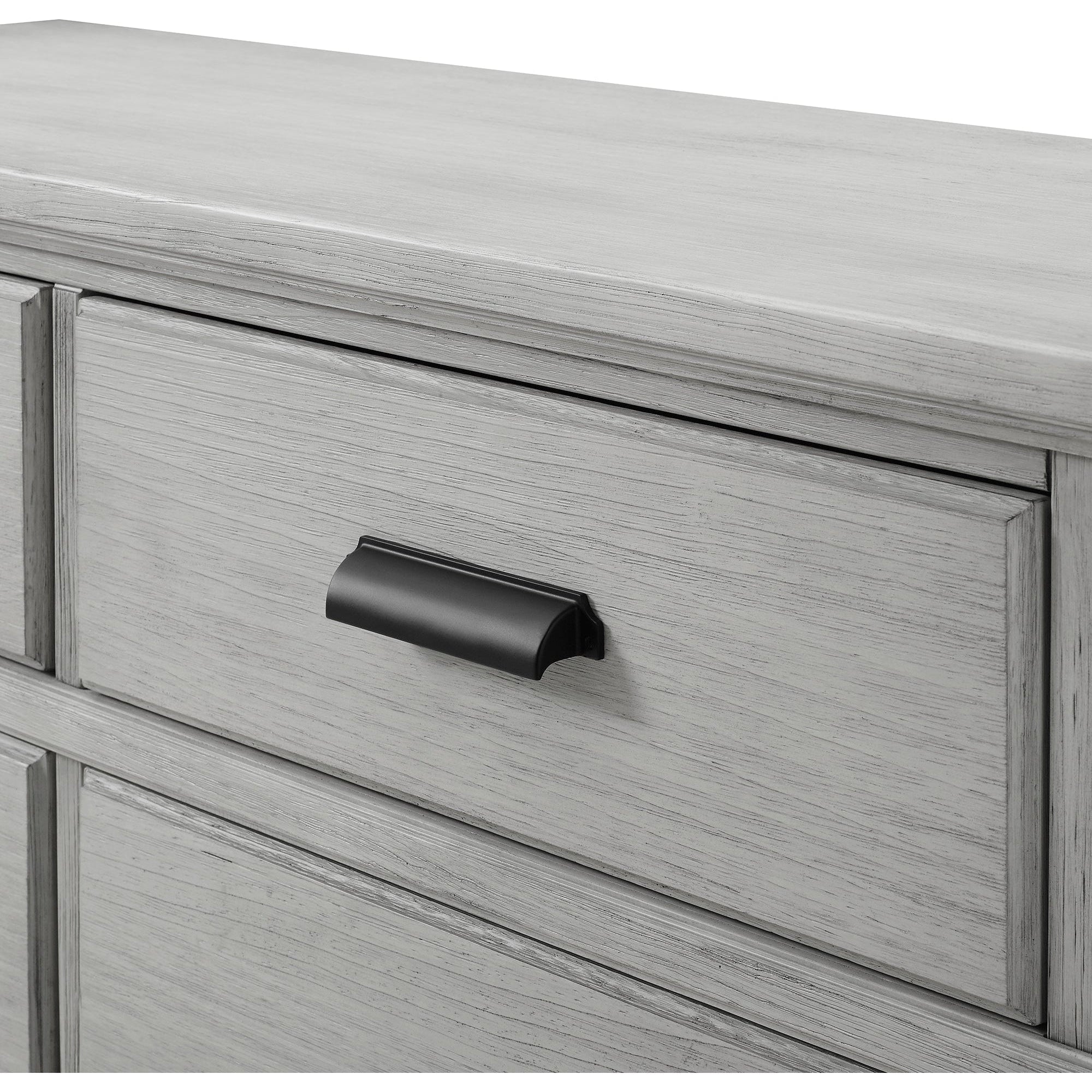 delta children jordan 6 drawer dresser Delta Children Asher 6-Drawer Dresser with Changing Top Rustic Grey