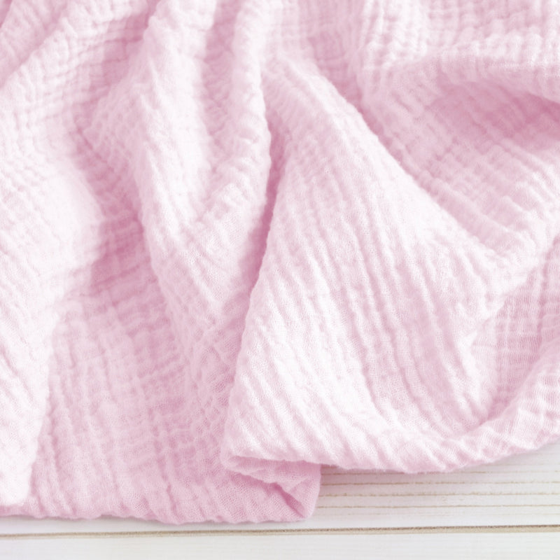 Sugar + Maple Classic Muslin Swaddle | Baby Pink