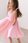 Valerie Dress in Pink Petals