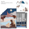 Lambs & Ivy Big Sky 4-Piece Crib Bedding Set