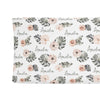 Sugar + Maple Changing Pad Cover | Tropical Boho Floral