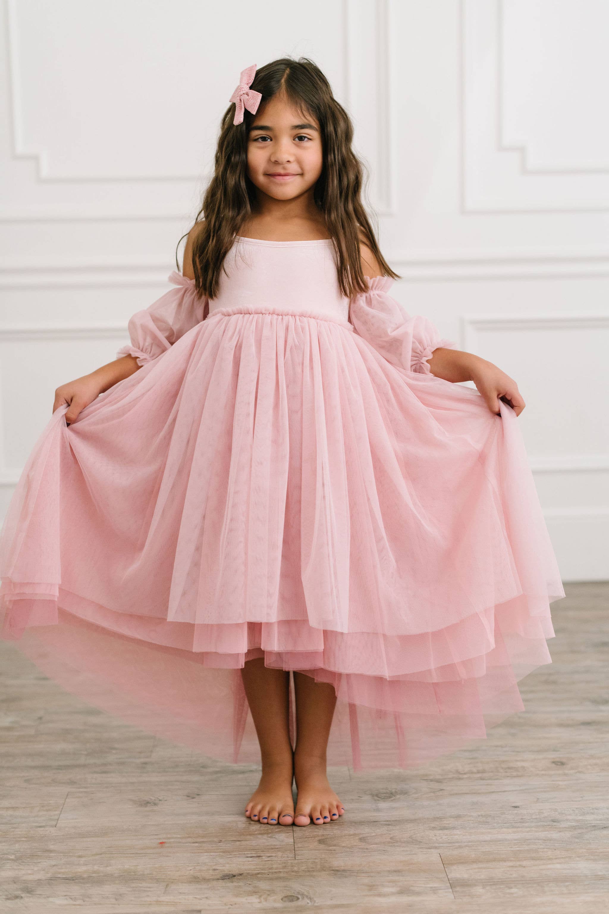 everly pink dress Everly Pink Printed Mesh i Dress - M Size - Women's Dresses