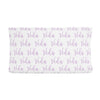 Sugar + Maple Changing Pad Cover | Repeating Name