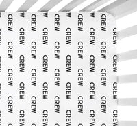 Sugar + Maple Personalized Crib Sheet | Repeating Name Vertical