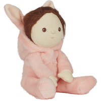 Olli Ella Dinky Dinkums Fluffle Family Bella Bunny | Rose Pink