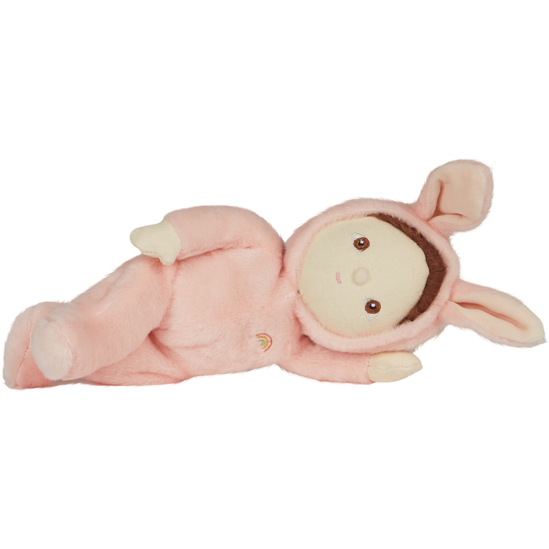 Olli Ella Dinky Dinkums Fluffle Family Bella Bunny | Rose Pink