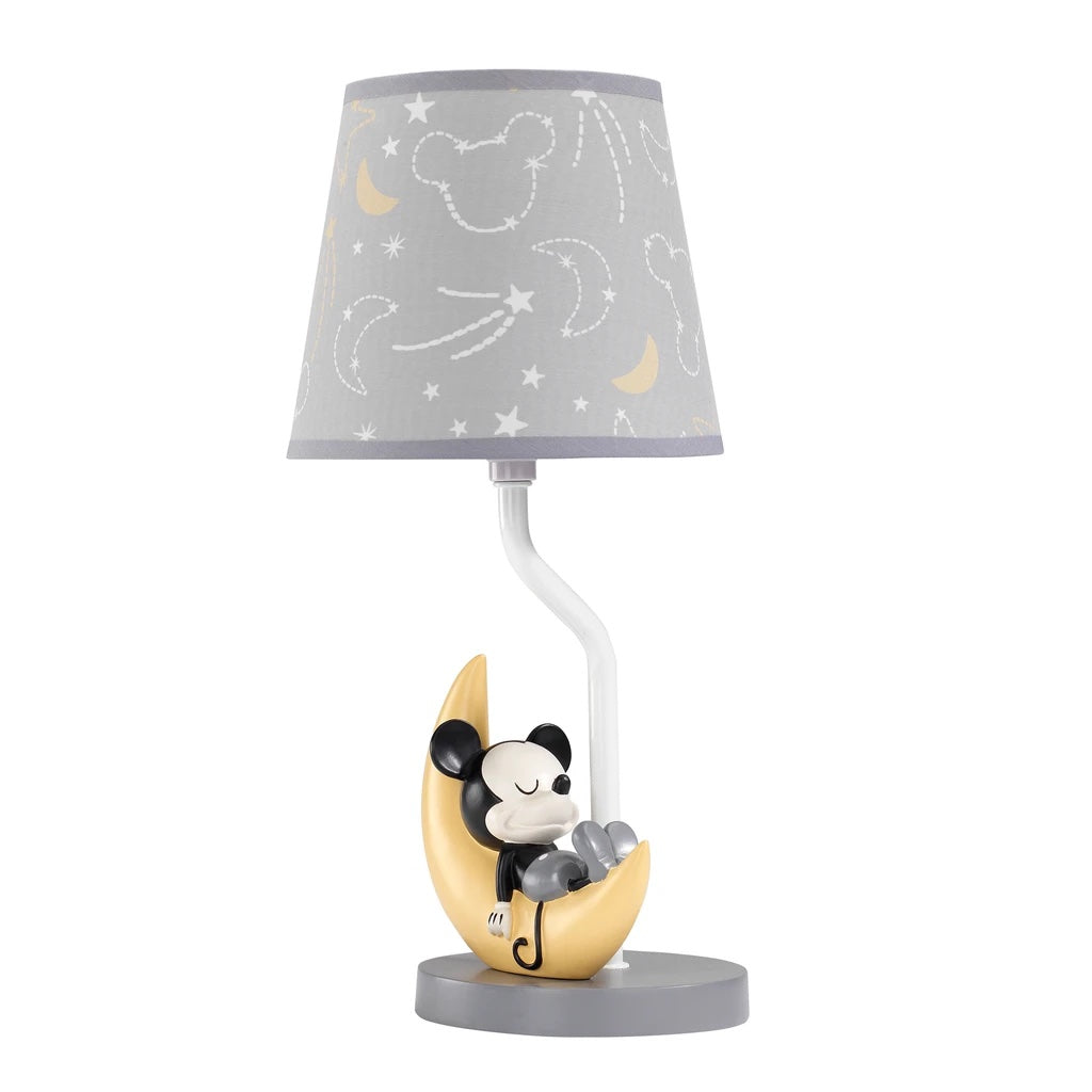 Mickey Mouse Lamp w/Shade & Bulb