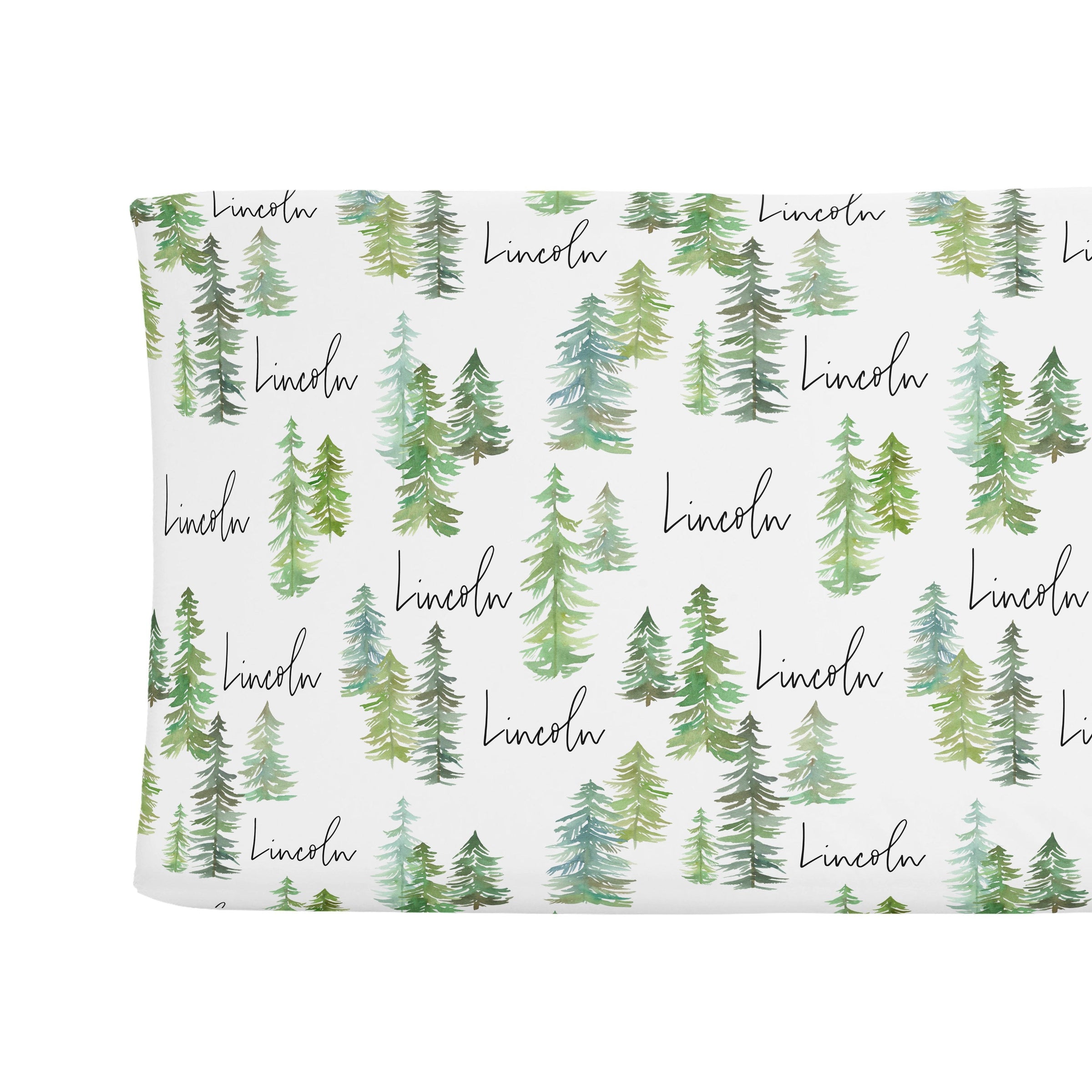 Sugar + Maple Changing Pad Cover | Pine Tree