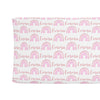 Sugar + Maple Changing Pad Cover | Rainbow Pink