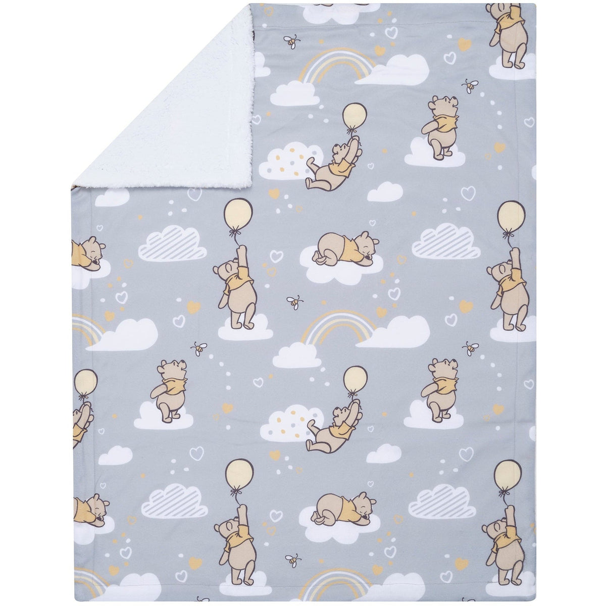 Lambs & Ivy Hunny Bear Pooh Baby Blanket