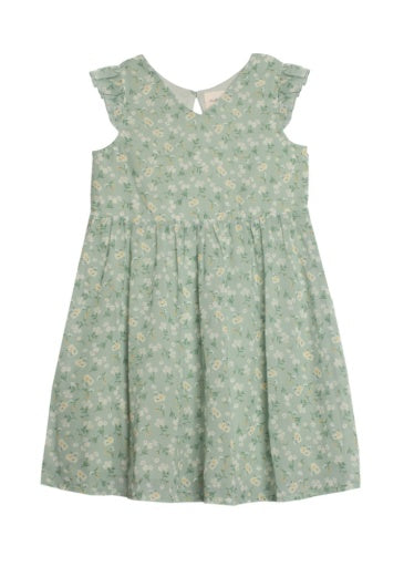 Mabel + Honey Garden Party Dress | Green