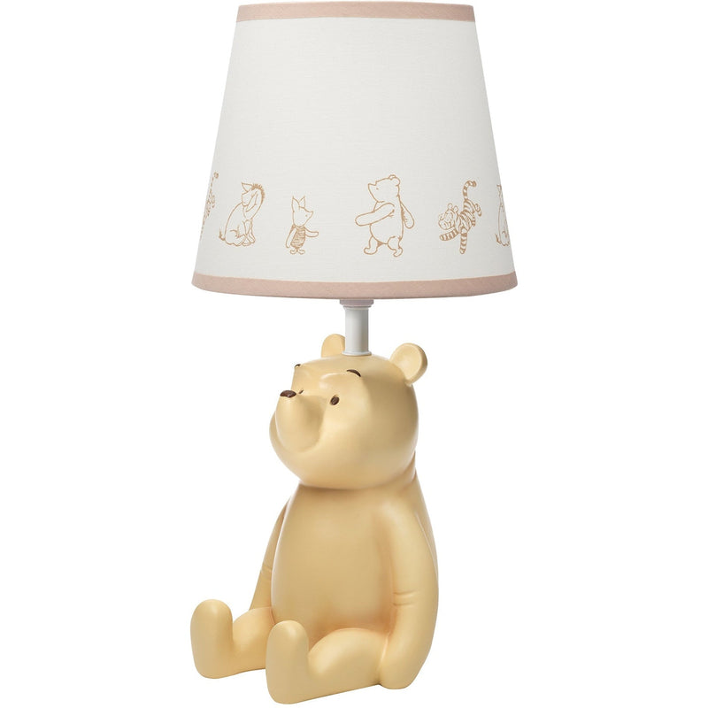 Lambs & Ivy Storytime Pooh Lamp with Shade & Bulb