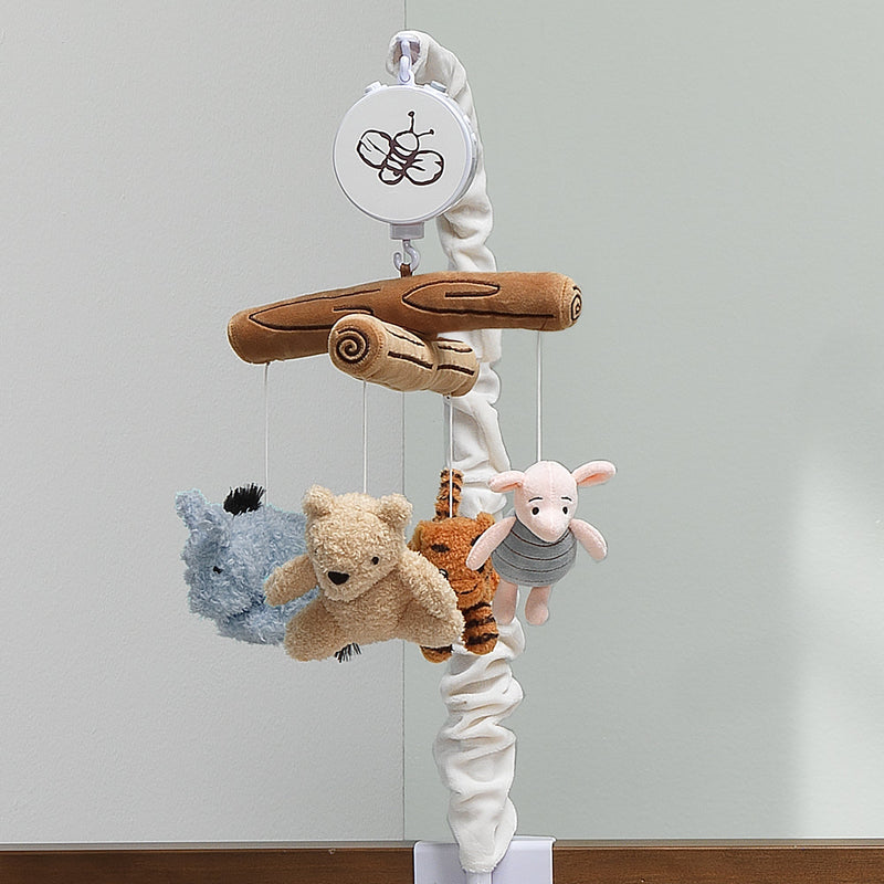 Lambs & Ivy Storytime Pooh Musical Baby Crib Mobile