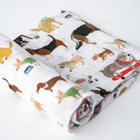 Little Unicorn Cotton Muslin Swaddle Blanket | Woof