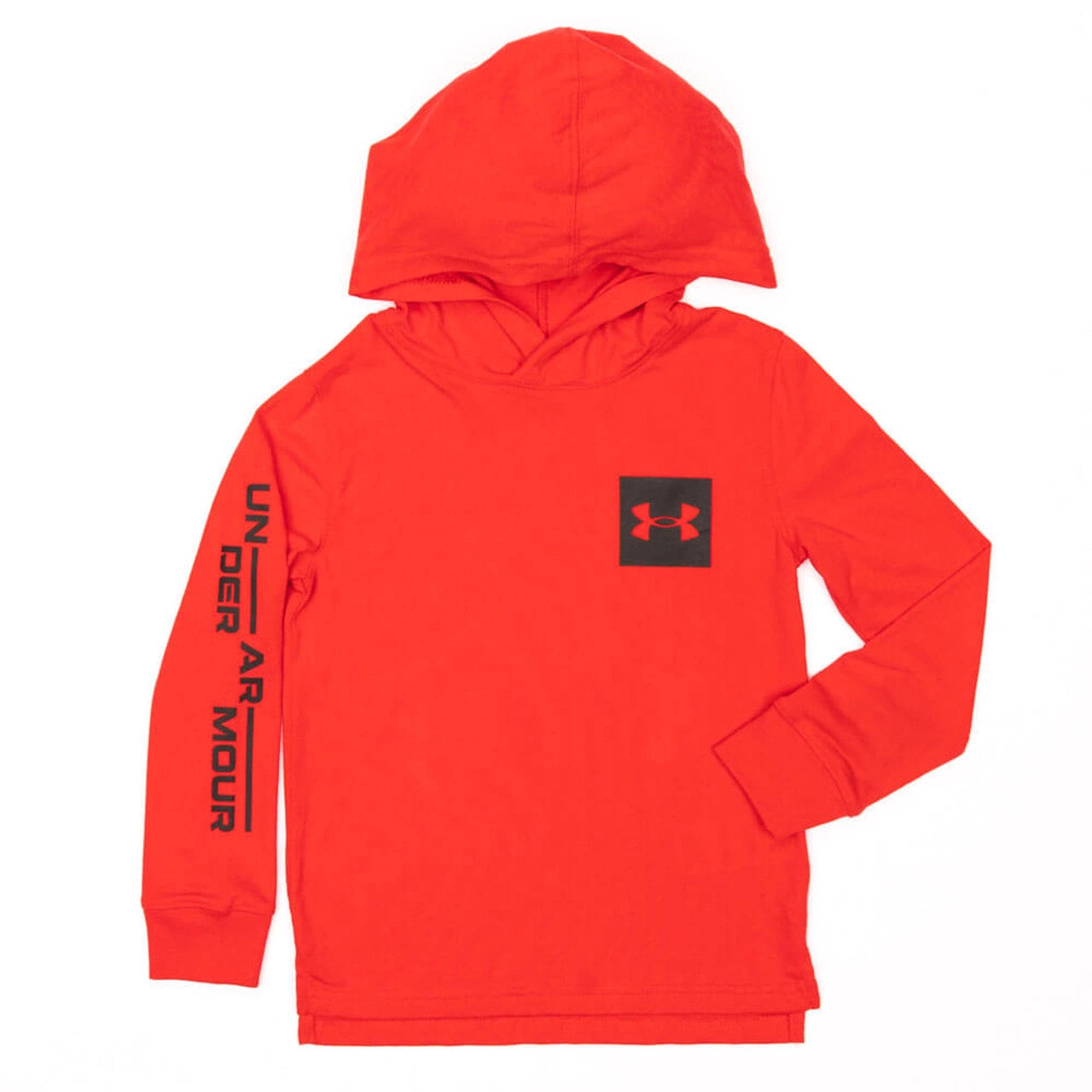 Red streetwear hoodie sales