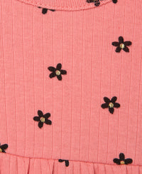 Pink Multi Leopard Knit Dress Set
