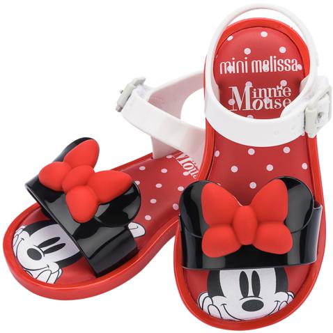 Sandalia melissa minnie cheap e mickey