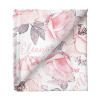 Sugar + Maple Stretchy Blanket | Wallpaper Floral
